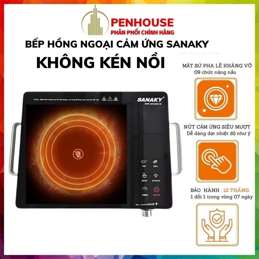 Bếp hồng ngoại, Bếp hồng ngoại đơn Sanay không kén nồi IHC2021A cảm ứng an toàn