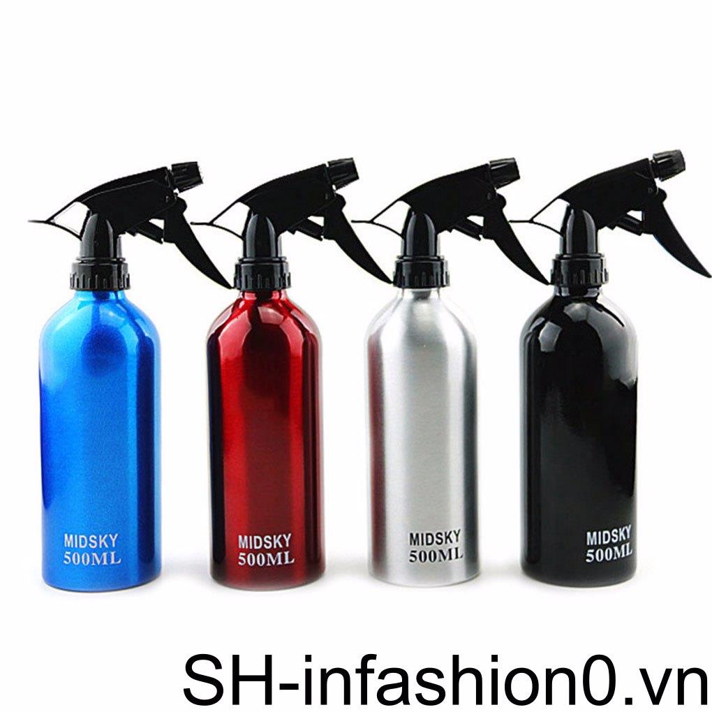 Bình Xịt Rỗng 500ml Dùng Đựng Nước Phun Sương Làm Tóc Cho Tiệm Salon