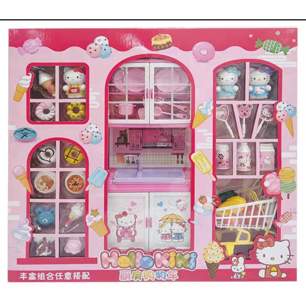 Đồ chơi tủ bếp Hello Kitty