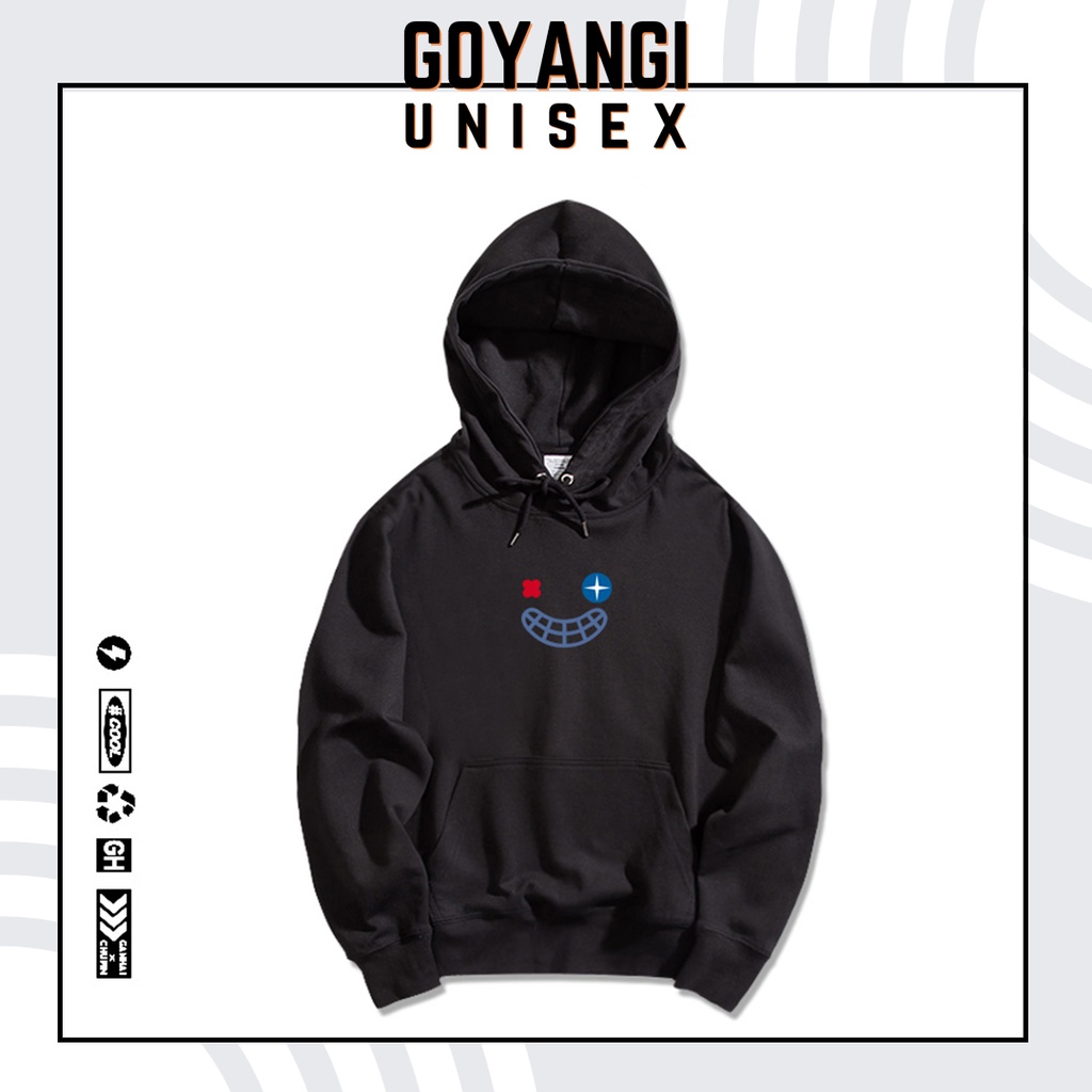 Áo Hoodie GYG Unisex The Clown Form Rộng Oversize Phong Cách Hàn Quốc