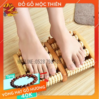 Bàn Massage Chân , Lăn Chân gỗ Gỗ Thông (Hàng chuẩn đẹp cao cấp)