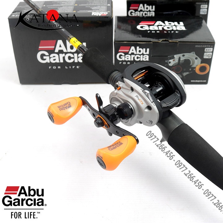 Máy câu ngang Abu Garcia Max 4X - Max 4STX - máy câu lure chất lượng
