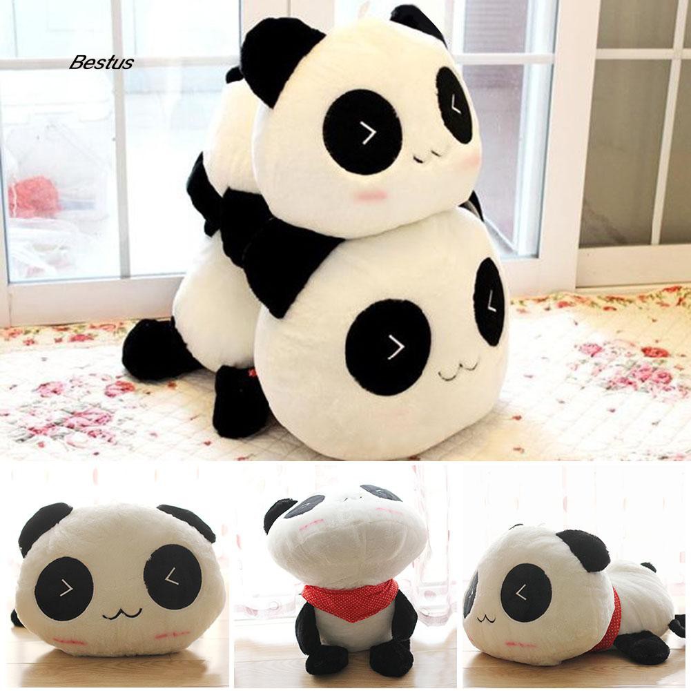 Thú nhồi bông kiểu dáng chú gấu trúc dễ thương làm quà tặng xinh xắn