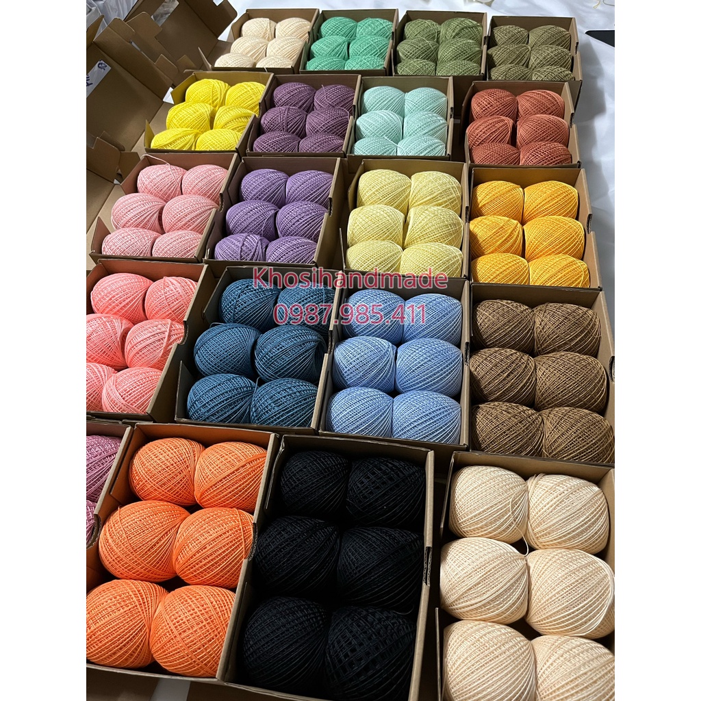 Sợi Lace Cotton Craftyarn VN