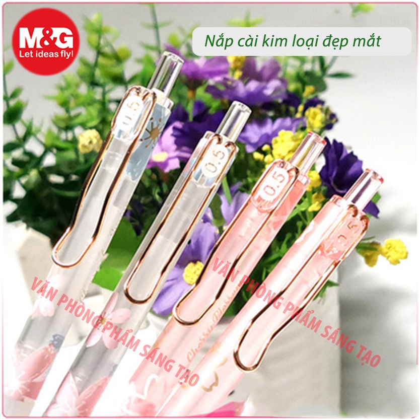 Combo bộ 3 sản phẩm bút chì kim, ruột chì và tẩy Sakura | Hoa anh đào hàng chính hãng M&G