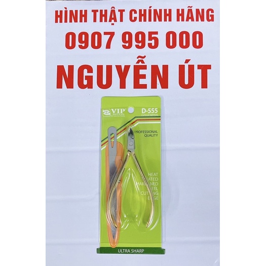 kiềm cắt da tay vip D 555 kèm dũa móng
