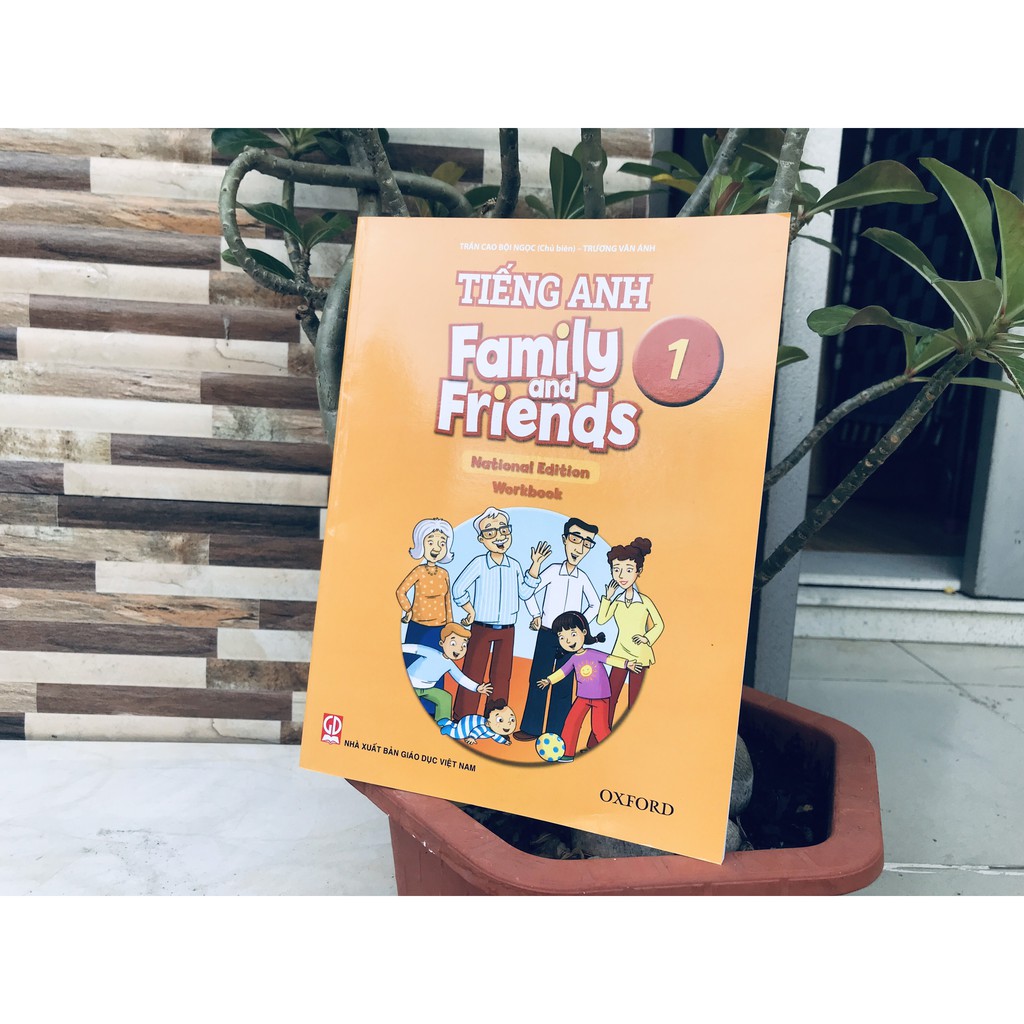 VỞ HỌC TIẾNG ANH FAMILY AND FRIENDS LỚP 1 CHÂN TRỜI SÁNG TẠO