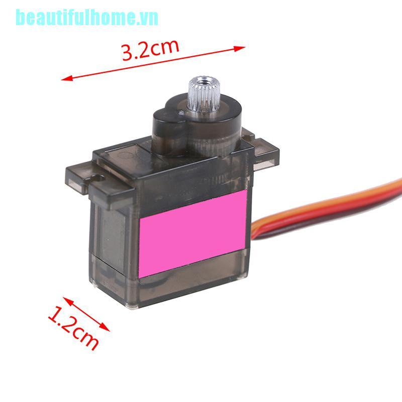 1 Động Cơ Servo Mg90S Micro 9g Cho Điều Khiển Từ Xa 4.8v 6v