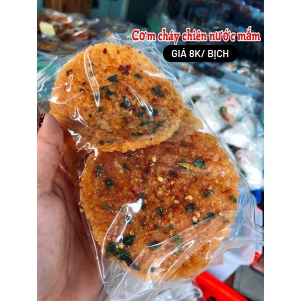 Cơm cháy mắm hành