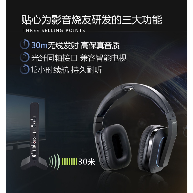 Giá Trị Đặc Biệt Mới Lên KệARTISTE D1Gia Tai Nghe2.4GTivi Không Dây Tai Nghe Tai Máy Tính Chơi Game Người Lớn Nlb4 | BigBuy360 - bigbuy360.vn