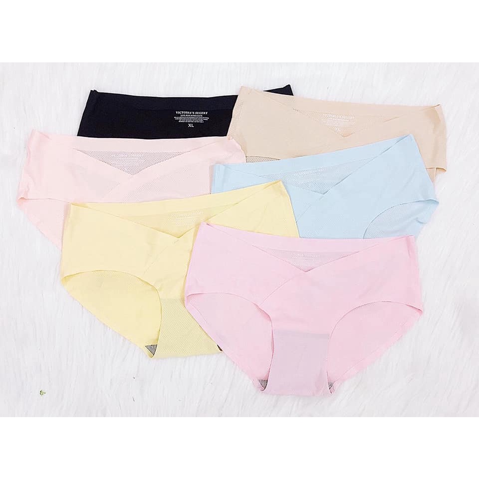 [Size 40-85kg] Quần lót  bầu su cao cấp cạp chéo co dãn nhiều thoáng mát màu nhẹ nhàng thoải mái thấm mồ hôi tốt