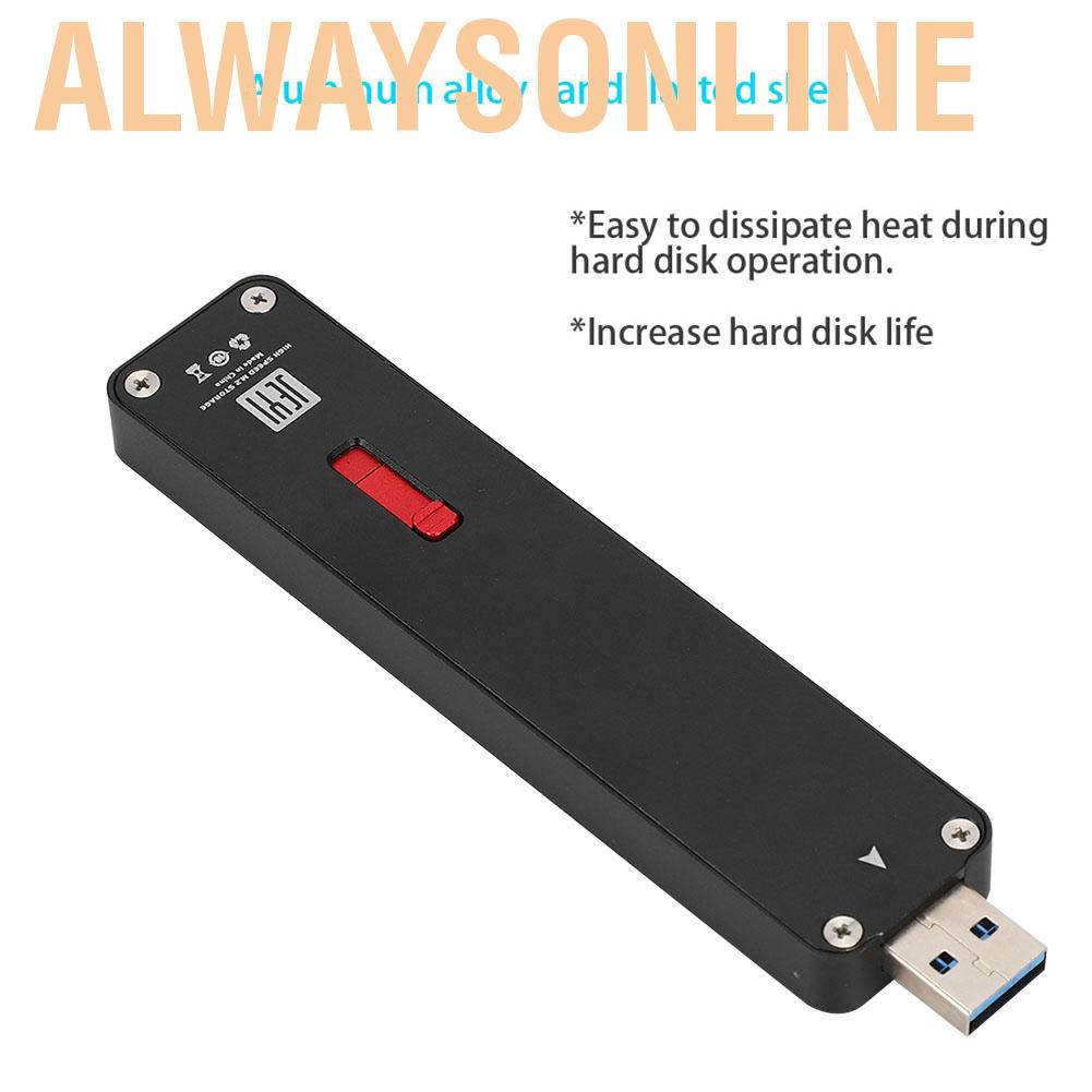 Ổ Cứng Alwaysonline Ioioi8-A80 Mini M.2 Type-A Usb3.1 Ssd Hdd Sata Cho Desktop