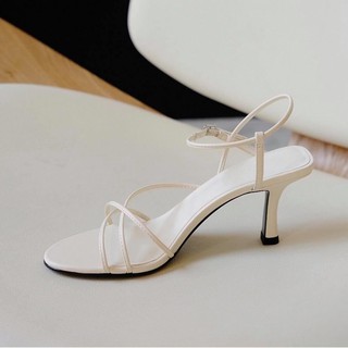 Sandal CnK quai chéo mảnh gót nhọn
