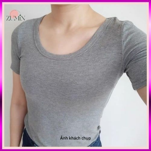 Áo thun tăm 👚Áo thun nữ 👚Áo cotton siêu mềm mát màu sắc trẻ trung | BigBuy360 - bigbuy360.vn