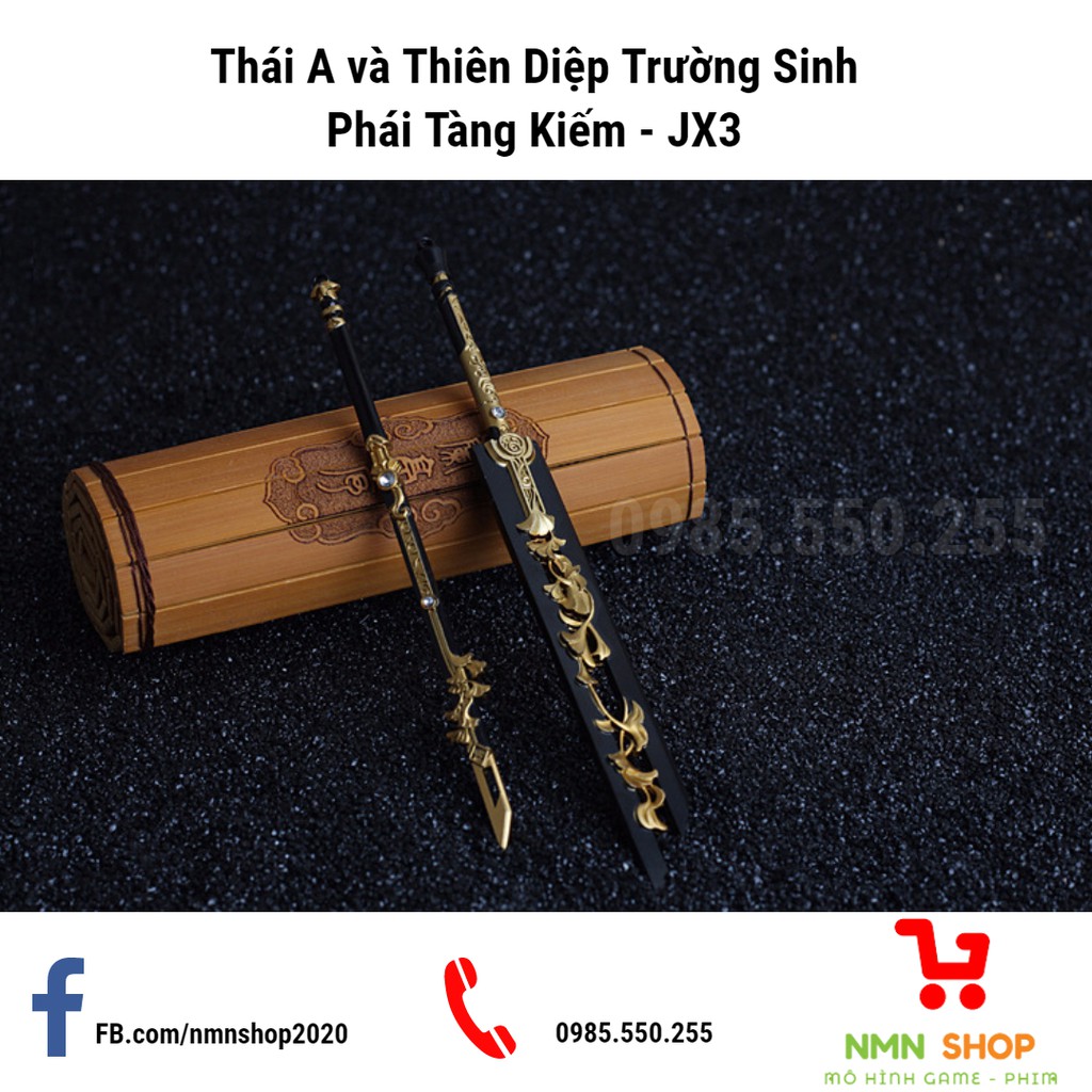 Mô hình Thái A và Thiên Diệp Trường Sinh - phái Tàng Kiếm - JX3