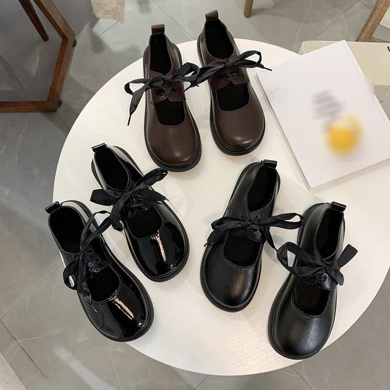 Giày Búp Bê Đế Bệt Mary Jane Phong Cách Lolita Nhật Bản Tinh Tế | BigBuy360 - bigbuy360.vn