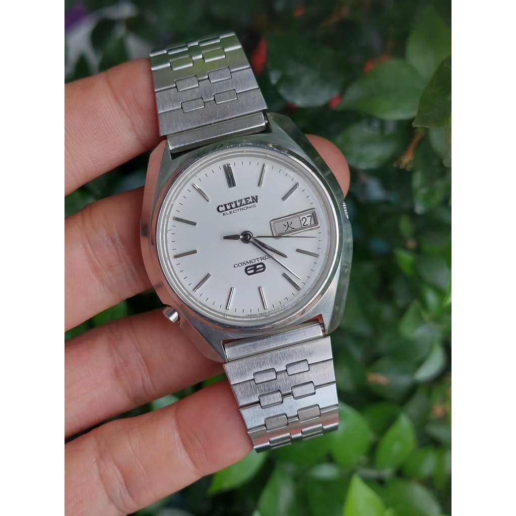 Đồng hồ nam Citizen CosmoTron pin kim trôi hàng Si