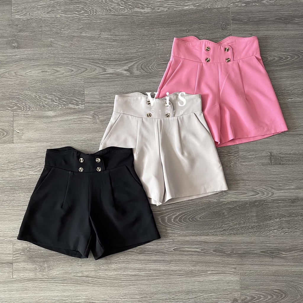 quần short nữ chất vải tây
