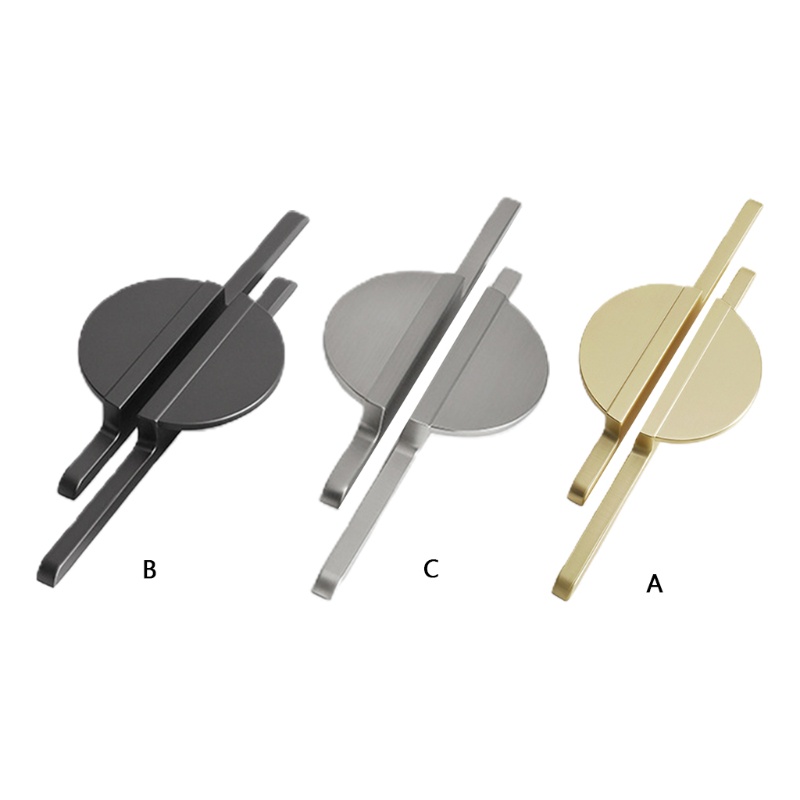 Tay Nắm Cửa Tủ Hình Bán Nguyệt Bằng Hợp Kim Kẽm Phong Cách Vintage