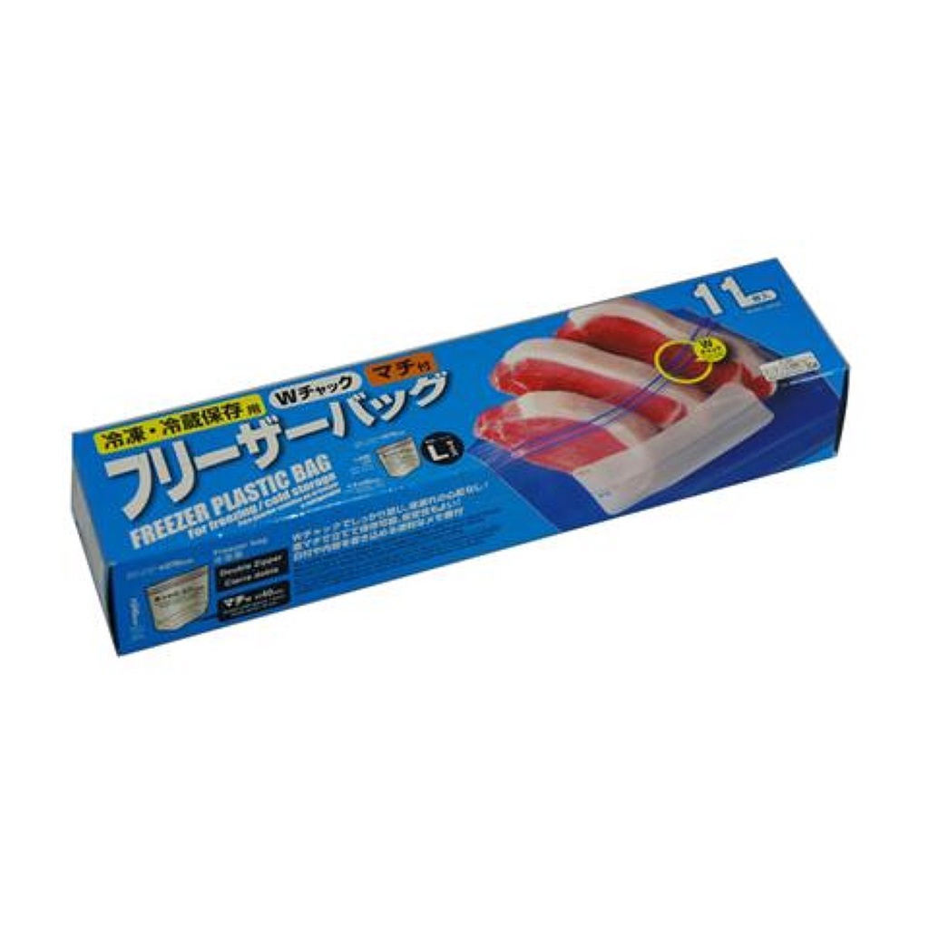 Daiso Túi Zip Trữ Đông size L 11 cái