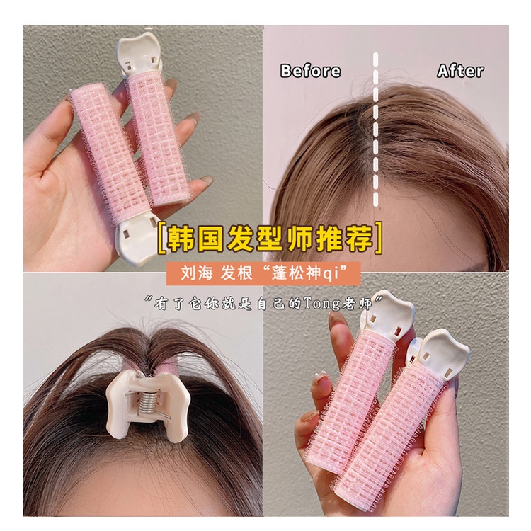 Kẹp Tóc Mái Làm Xoăn Không Để Lại Dấu Vết Tiện Dụng