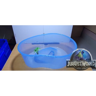 Bể Nuôi Rùa Oval (22cm)-[Thích hợp cho rùa Sz 4-6]