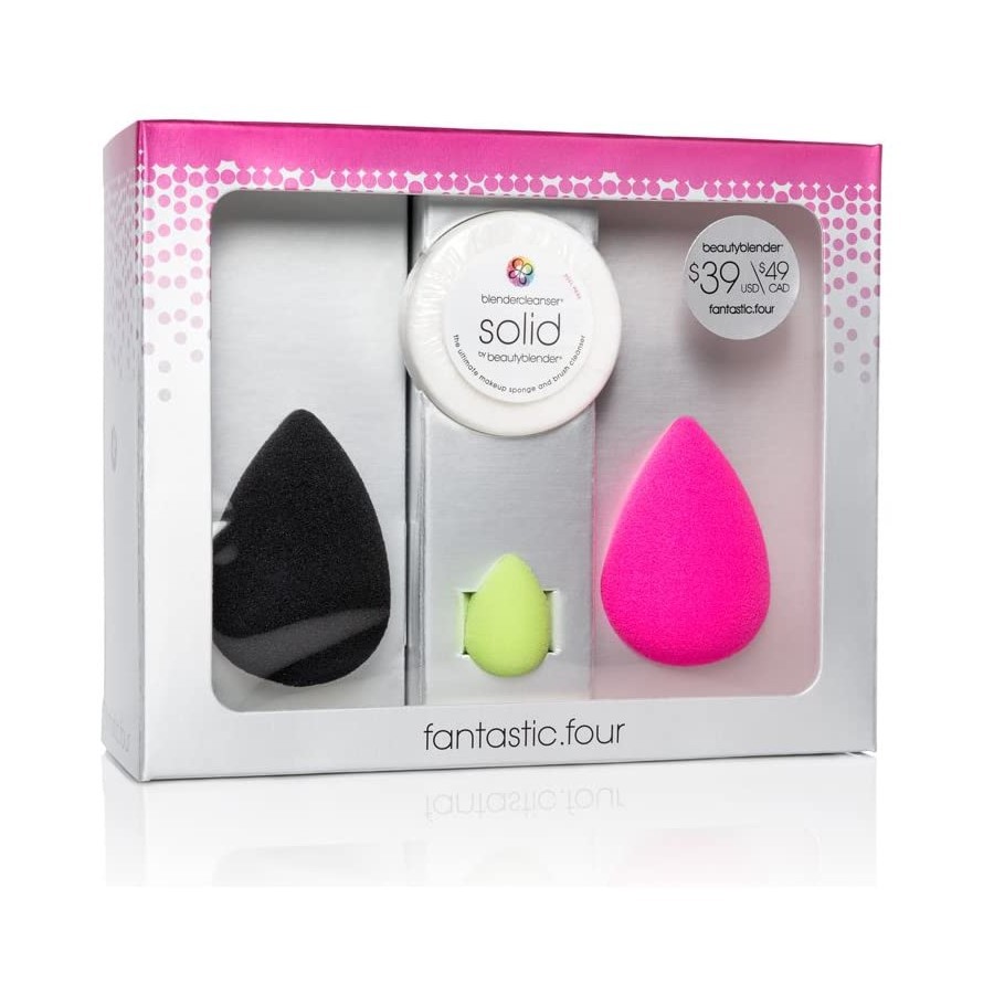 Bộ Mút Trang Điểm + Soap Vệ Sinh Beauty Blender Fantastic Four