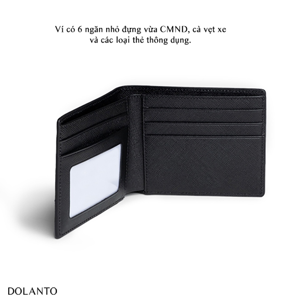 Ví DOLANTO BRAND® Flat Saffiano Wallet