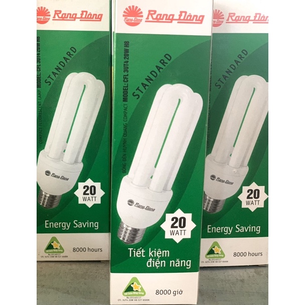 Bóng đèn huỳnh quang tiết kiệm 80% điện năng