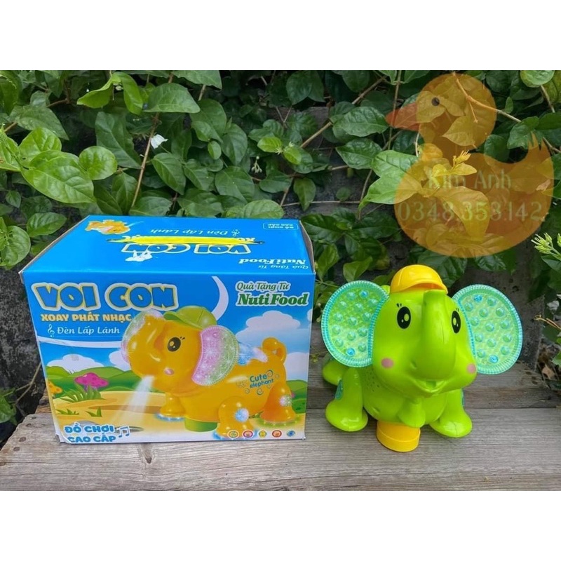 Thú xoay phát nhạt nutifood