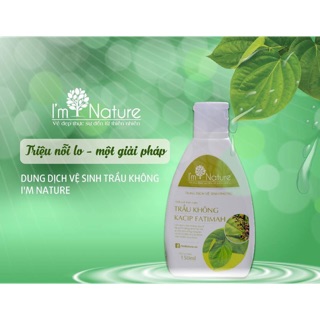 Dung dịch vệ sinh trầu không