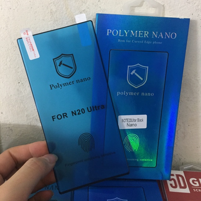 Dán dẻo Nano Polymer cho Samsung Note 20 Ultra