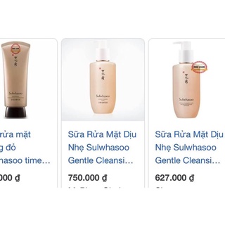 Sữa rửa mặt Sulwhasoo 50ml