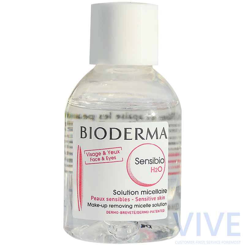 Tẩy trang Bioderma Sensibio H2O (20ml Travel) Make-Up Removing Solution Sensitive Skin
