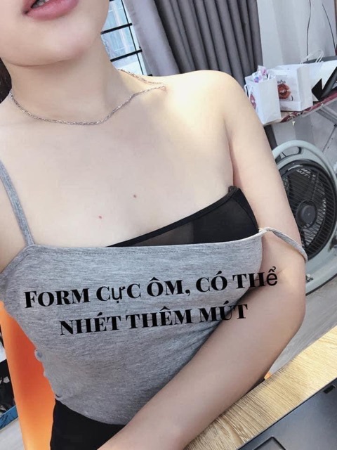 Áo lót chống tụt pink