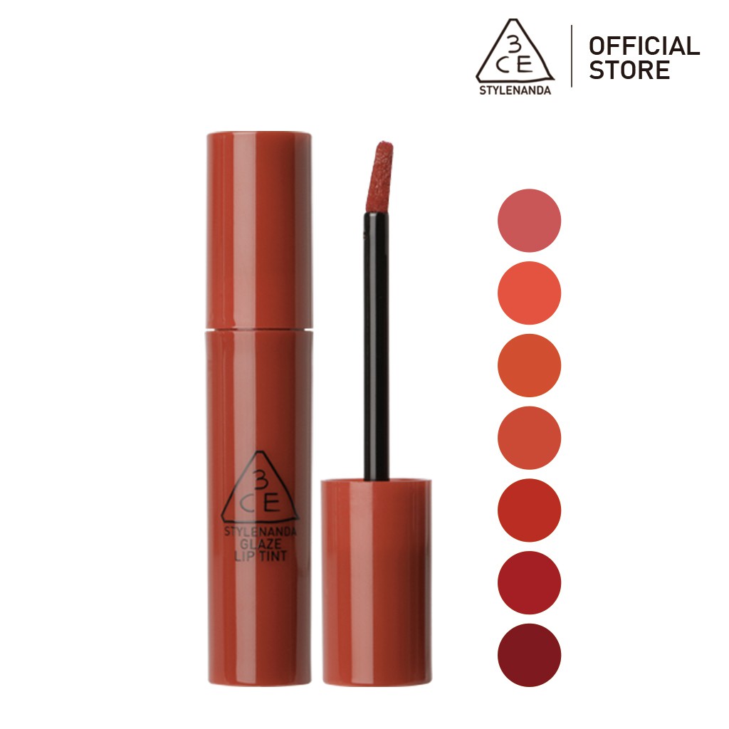 Son Tint Bóng 3Ce Cho Đôi Môi Mọng Nước 3Ce Glaze Lip Tint 5G | Official Store Lip Make Up Cosmetic