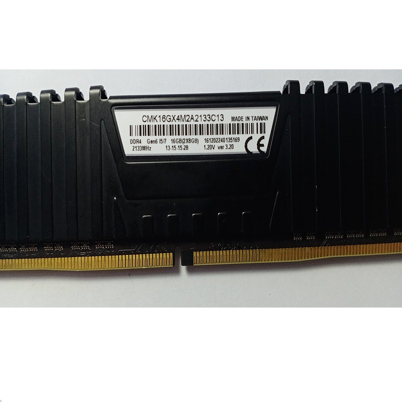 Ram tản nhiệt 8Gb DDR4 bus 2133/2400/2666, ram bộ hiệu CORSAIR VENGEANCE LPX, bảo hành 36 tháng