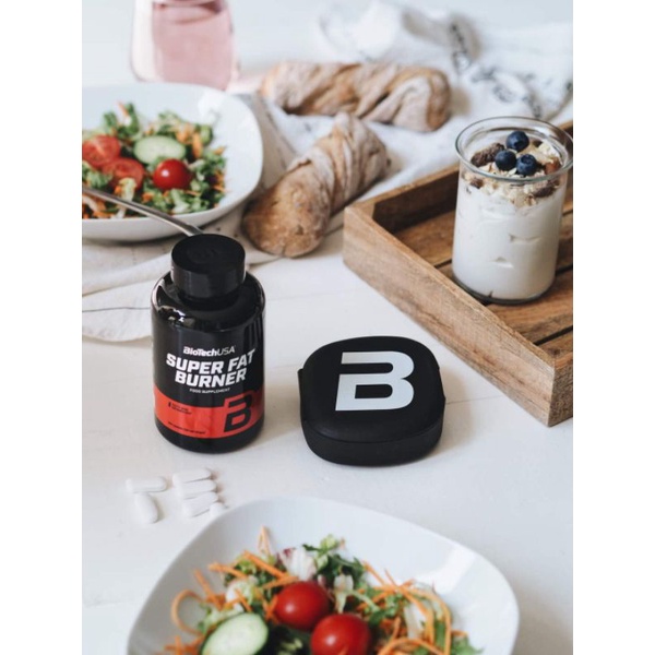 BiotechUSA Super Fat Burner Viên Uống Hỗ Trợ Đốt Mỡ 120 ViêN