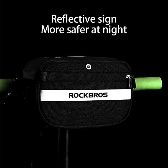 Rockbros Túi Đựng Điện Thoại Chống Thấm Nước Phản Quang Gắn Khung Xe Đạp Tiện Lợi