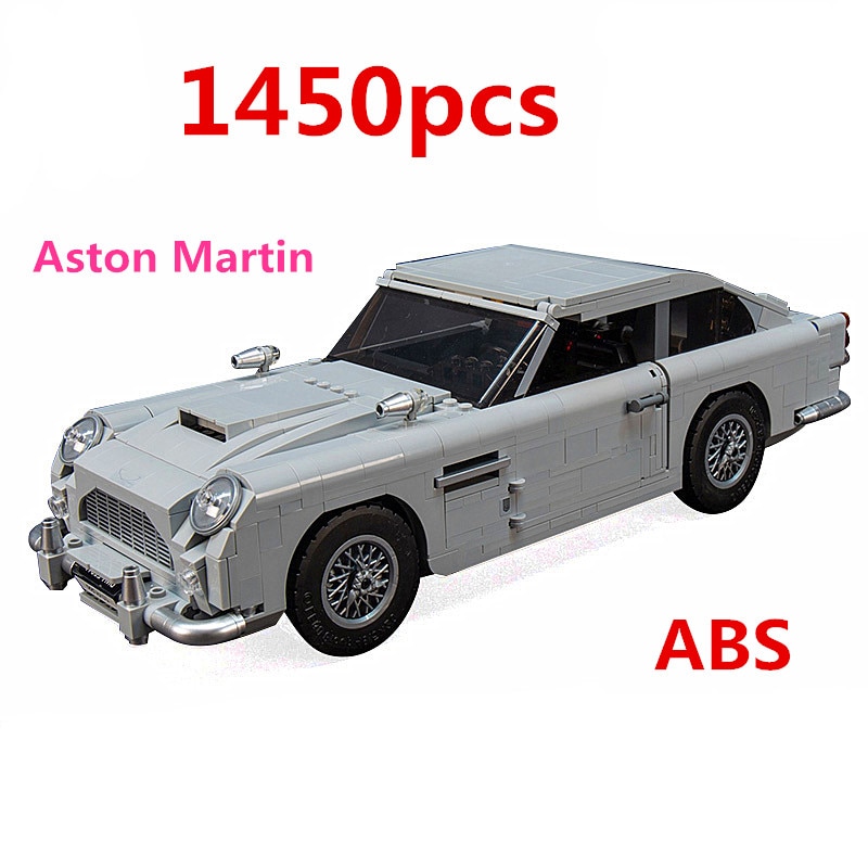 Đồ chơi Lắp ráp Mô hình siêu xe  Aston Martin DB5 trong phim James Bond 007 1450pcs