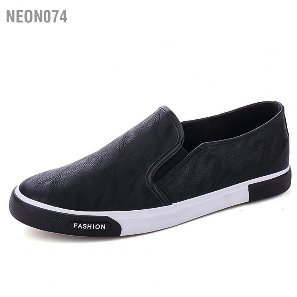 Neon074 Neon074 Giày lười nam chống trượt thoáng khí Thoải mái thông thường cho trang phục hàng ngày