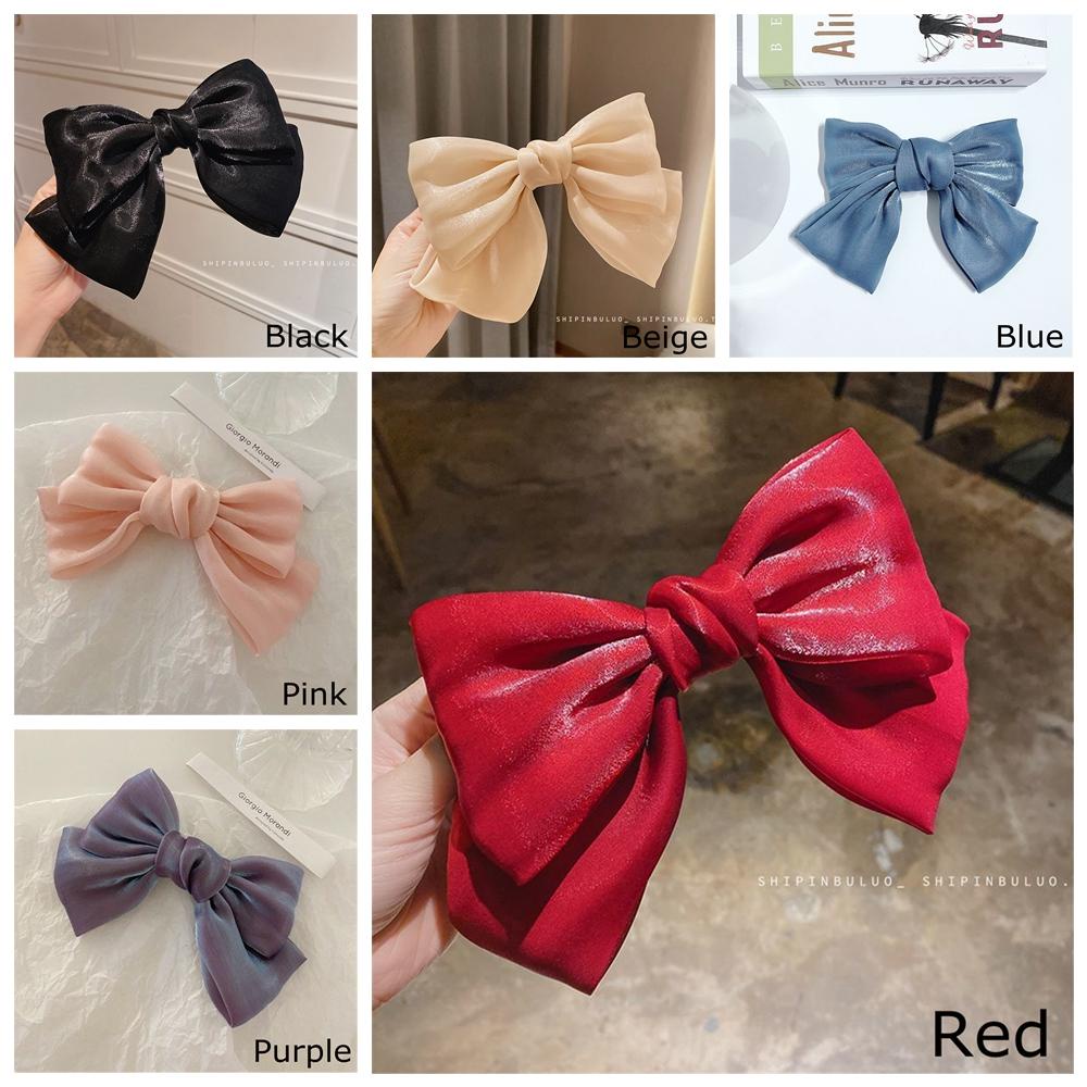 MAG Kẹp Tóc Hình Nơ Lớn Dễ Thương Cho Nữ