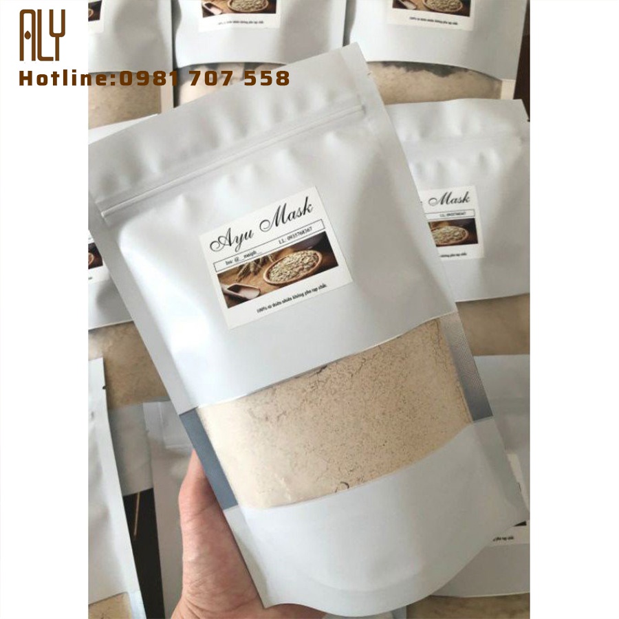 Túi Zip Giấy Trắng, Túi Zipper kraft Loại 1 Có Cửa Sổ - Siêu Dày, Chống Thấm 100% _ALY