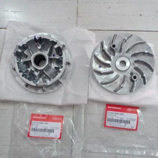chén bi, cánh quạt Sh Việt chính hãng Honda 2013 đến 2019 (côn ly hợp truyền động shvn 22110 KDR V00, 22102 KDR V00)