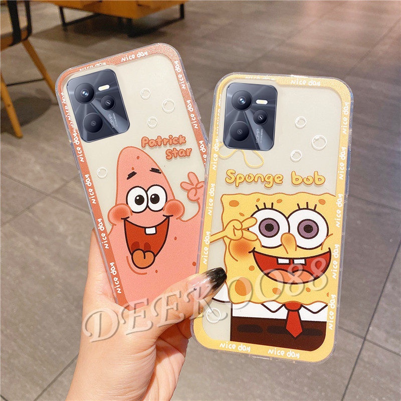 Ốp Điện Thoại TPU Dẻo Trong Suốt Họa Tiết Hoạt Hình Đáng Yêu Cho Realme C35 9 Pro Pro+ 9i 2022 RealmeC35 2022