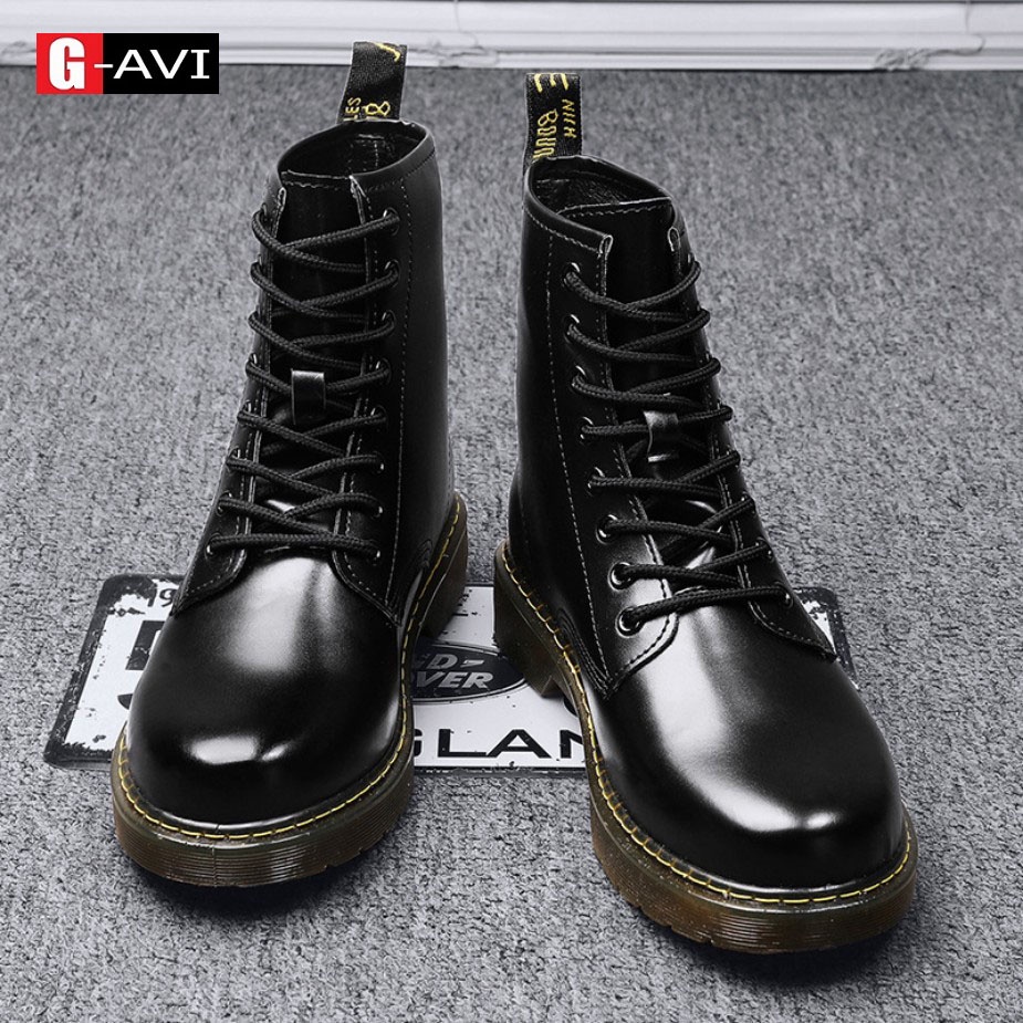 Giày boot cao cổ nam mẫu mới hot trend 2021 kiểu dáng trẻ trung, phong cách cá tính  AVI - 422 | BigBuy360 - bigbuy360.vn