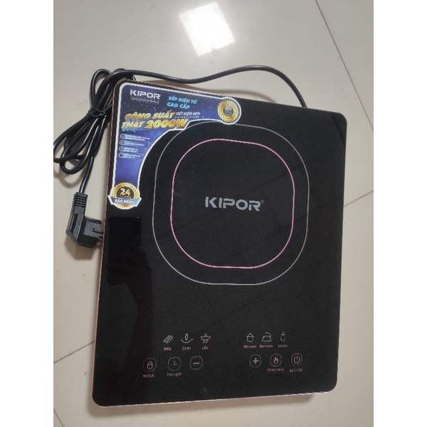 BẾP TỪ ĐƠN KIPOR KP- ID855 MẪU MỚI CÔNG SUẤT 2000W TẶNG KÈM NỒI LẨU SIÊU TO SIZE 30