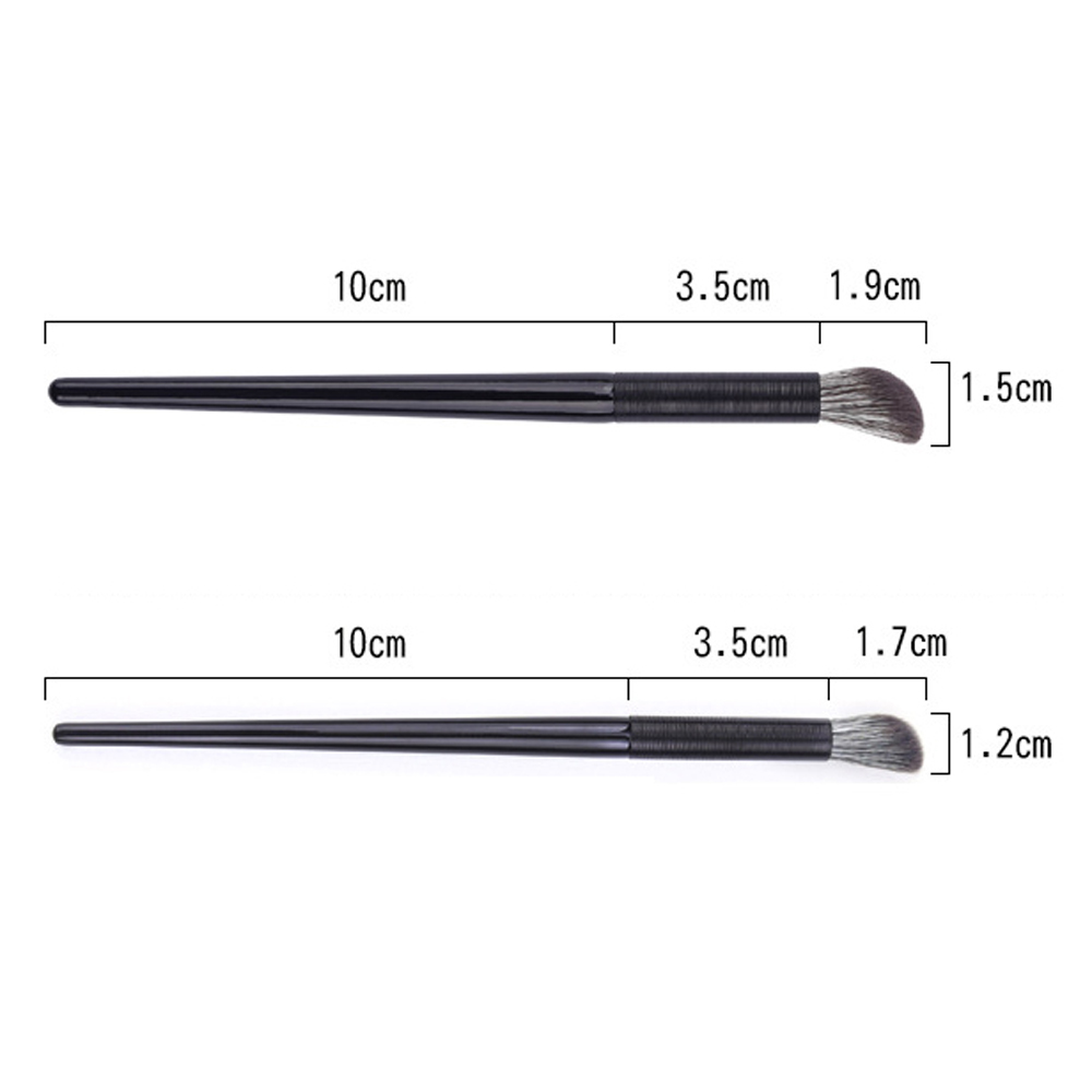 [Hàng mới về] Cọ trang điểm thiết kế cán gỗ tiện dụng cho nữ