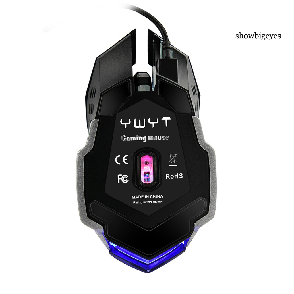 Chuột Gaming Sh-D Ywyt G815 6 Nút Bấm Có Đèn Led Nhiều Màu