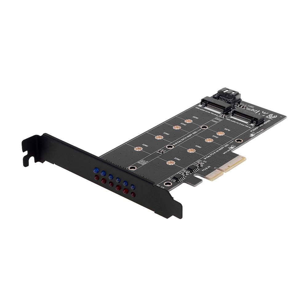 [rem]★New PCI-E 4X to NGFF SSD Adapter Card B-key+M-key M.2 NGFF+NVME Adapter Card | BigBuy360 - bigbuy360.vn